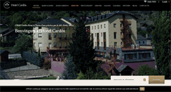 Desktop Screenshot of hotelcardos.com